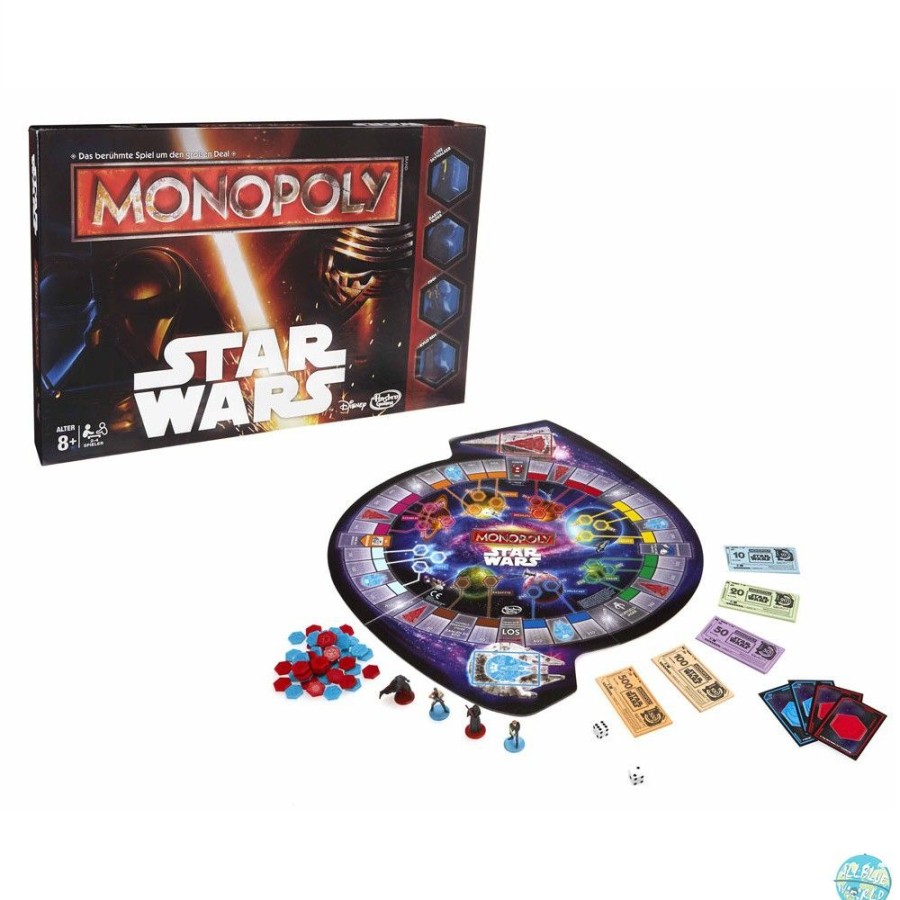 Shop Hasbro Board Games | Star Wars Monopoly Brettspiel *Deutsche Version*: Hasbro