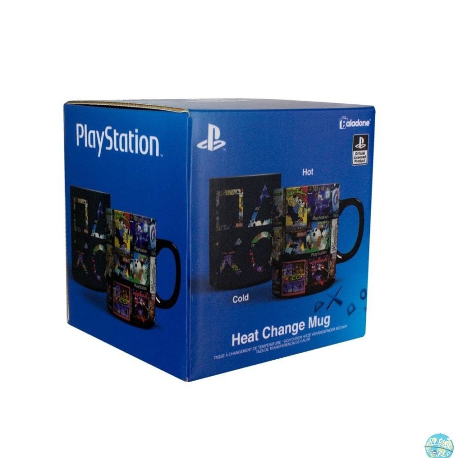 Shop Paladone Products Bags | Playstation - Tasse Mit Thermoeffekt / Game Cover: Paladone Products