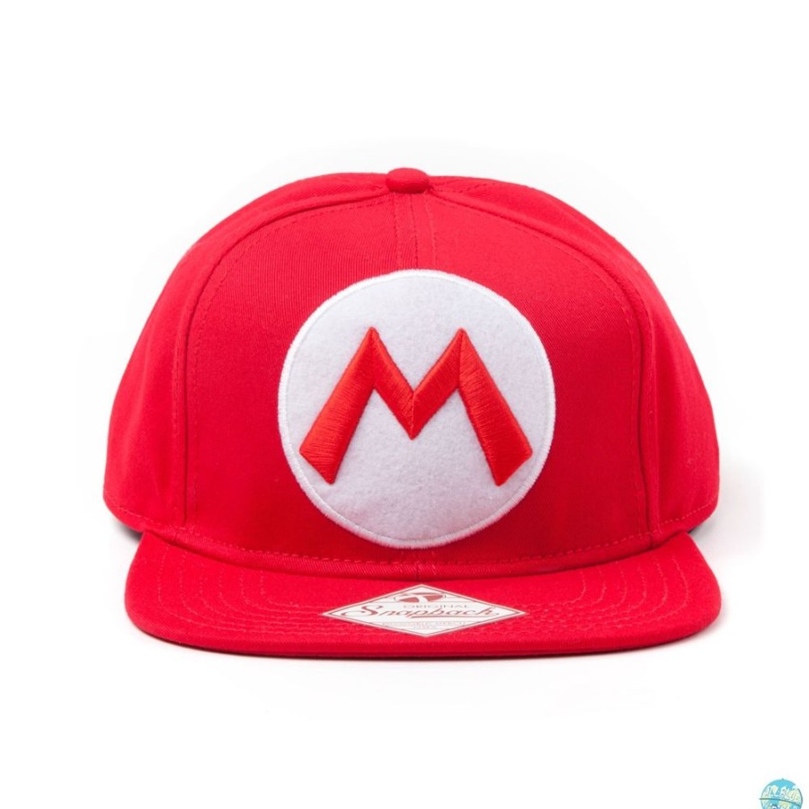 Shop Bioworld Merchandising Caps, Hats & Caps | Nintendo - Mario Hip Hop Cap M - Snap Back: Bioworld