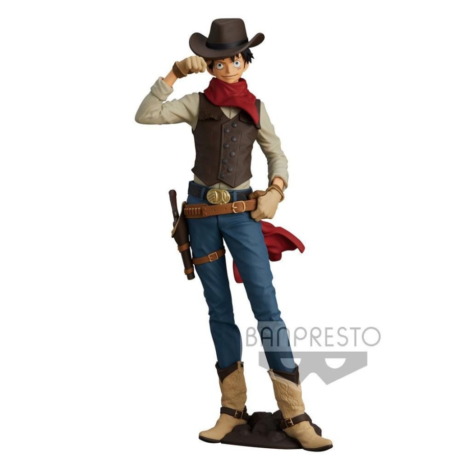 Shop Banpresto One Piece Figure | One Piece - Monkey D. Ruffy Figur / Treasure Cruise World Journey: Banpresto