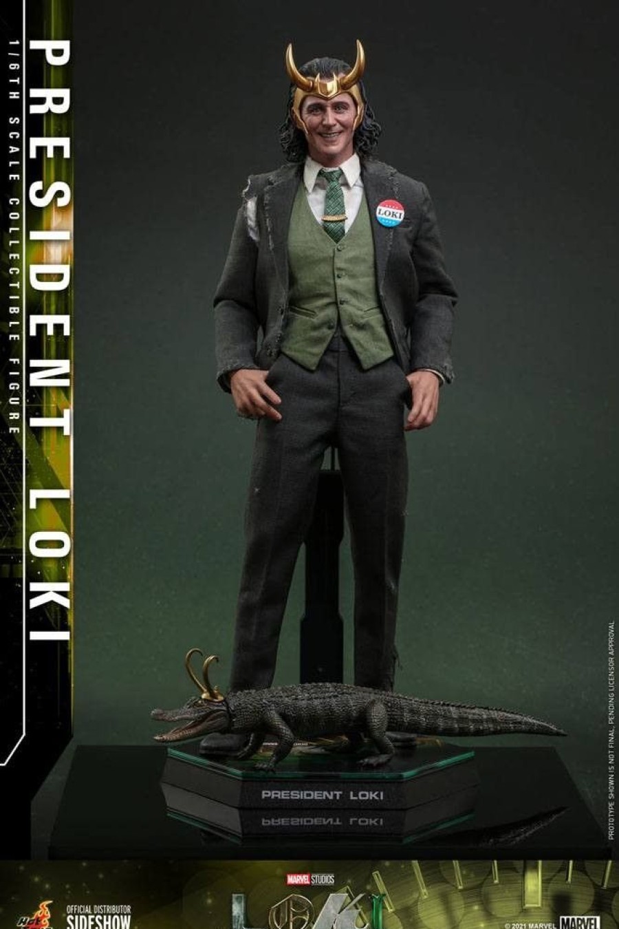 Shop Hot Toys Action Figures | Loki - President Loki Actionfigur / Animated Series Masterpiece: Hot Toys