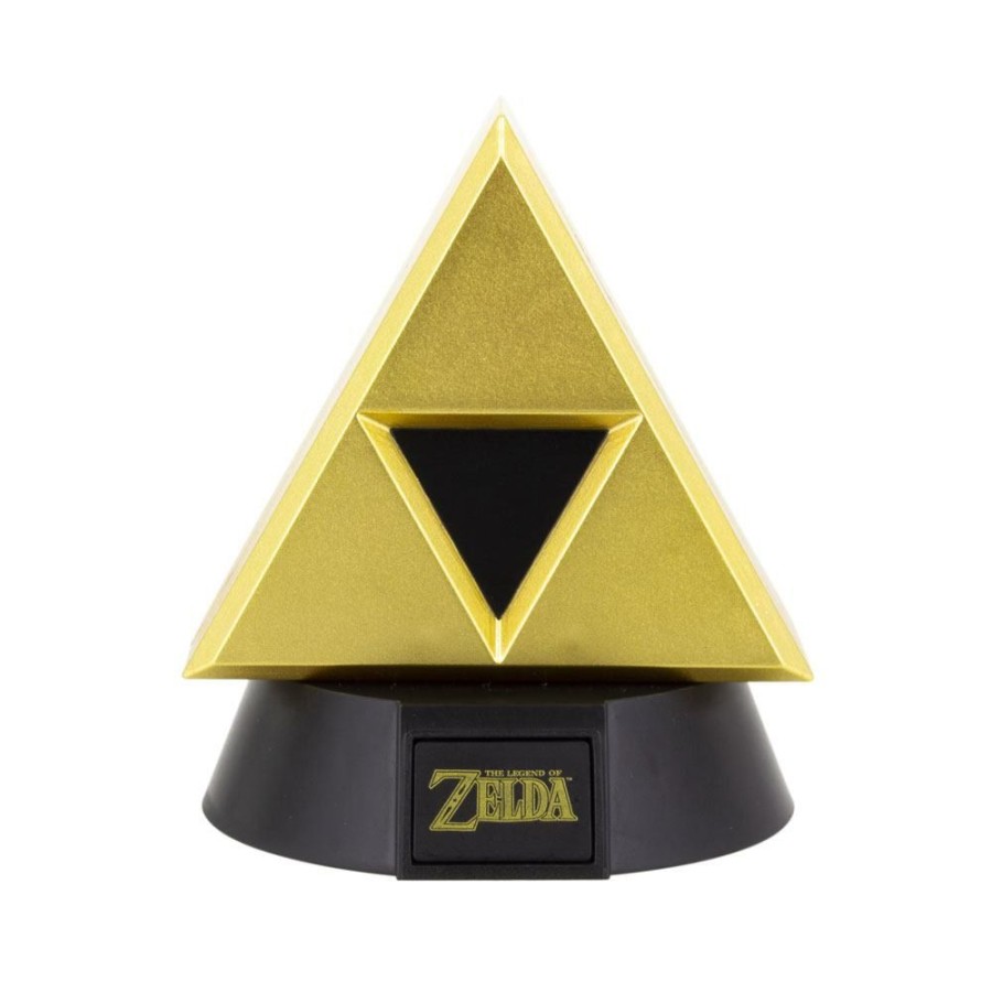 Shop Paladone Products Decoration | Legend Of Zelda - 3D Icon Lampe / Gold Triforce: Paladone