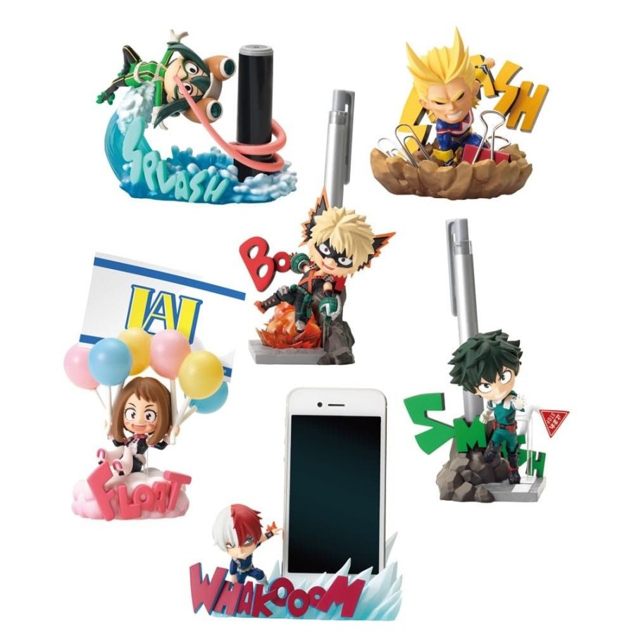 Shop Re-Ment Collectibles | My Hero Academia - Desktop Heroes 6Er-Pack Minifiguren / Display: Re-Ment