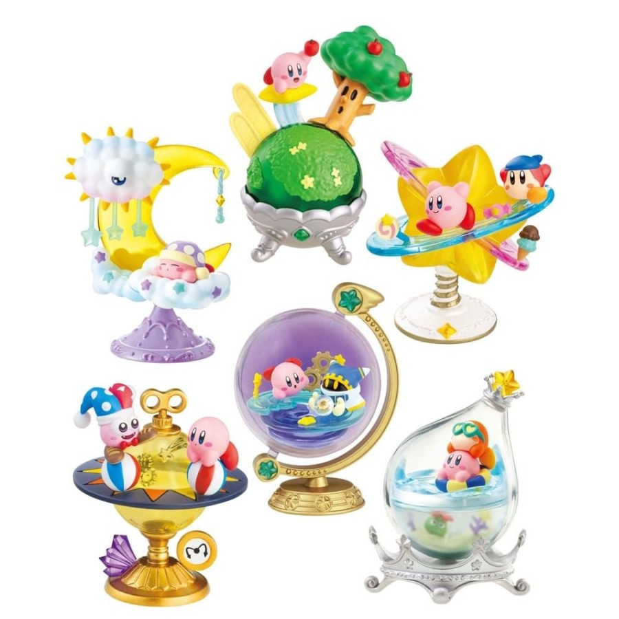 Shop Re-Ment Collectibles | Kirby - 6Er-Pack Minifiguren / Kirby'S Starrium Display: Re-Ment