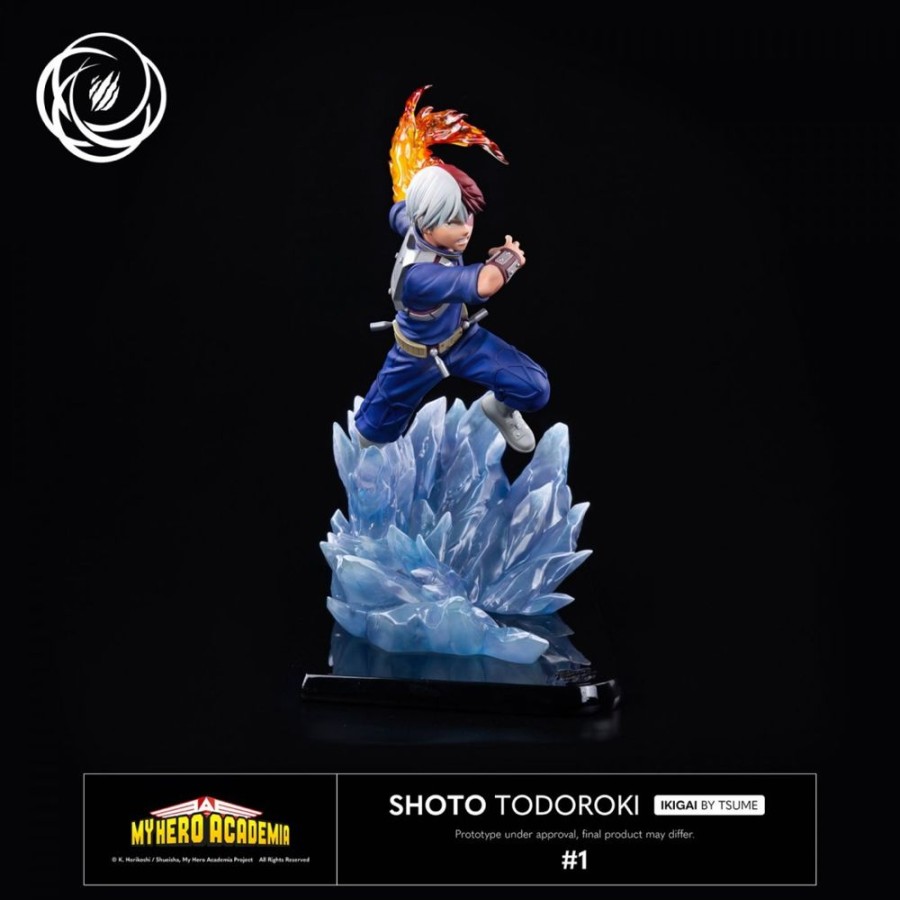 Shop Tsume Premium Statues | My Hero Academia - Shoto Todoroki Statue / Ikigai: Tsume