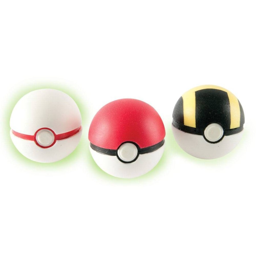 Shop Tomy Decoration | Pokemon - Pokeball 3Er-Set / Throw 'N' Catch: Tomy