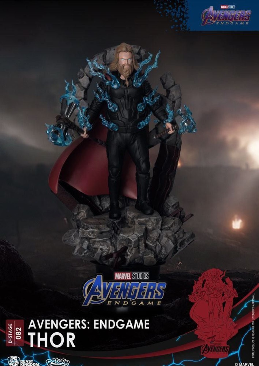 Cinema & Comic Beast Kingdom Toys | Avengers: Endgame - Thor Diorama / D-Stage: Beast Kingdom Toys