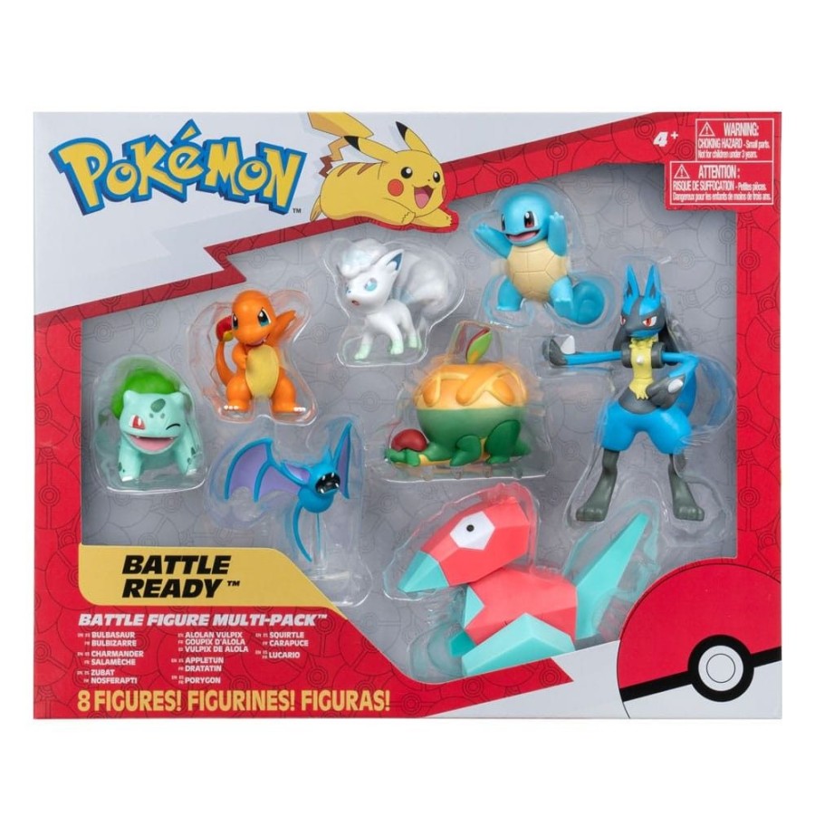 Games & Tv Jazwares | Pokemon - Gen Ix Battle Figure Set Figuren 8Er-Pack: Jazwares