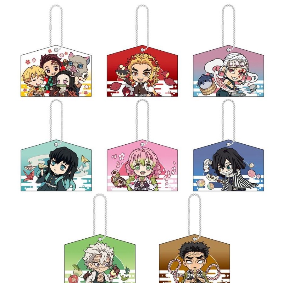 Shop MegaHouse Keychain | Demon Slayer: Kimetsu No Yaiba - Kirakira Mascot Anhanger 8Er-Set / Ema Version - Vol. 2: Megahouse