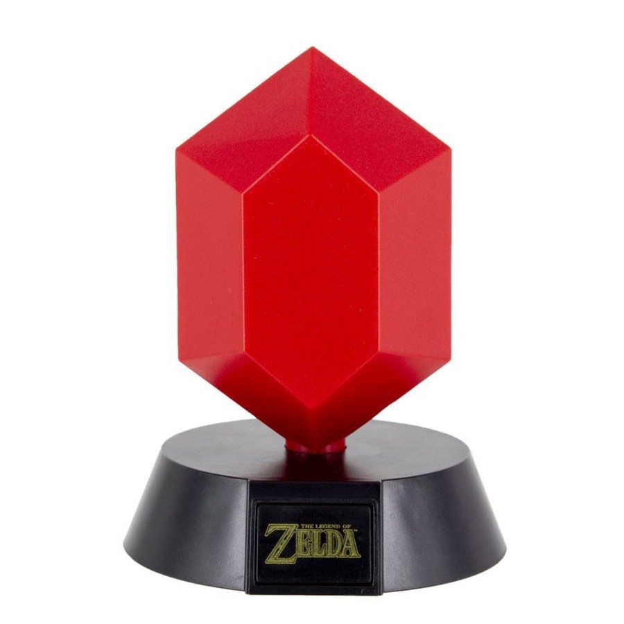 Shop Paladone Products Merchandise | Legend Of Zelda - 3D Icon Lampe / Roter Rubin: Paladone