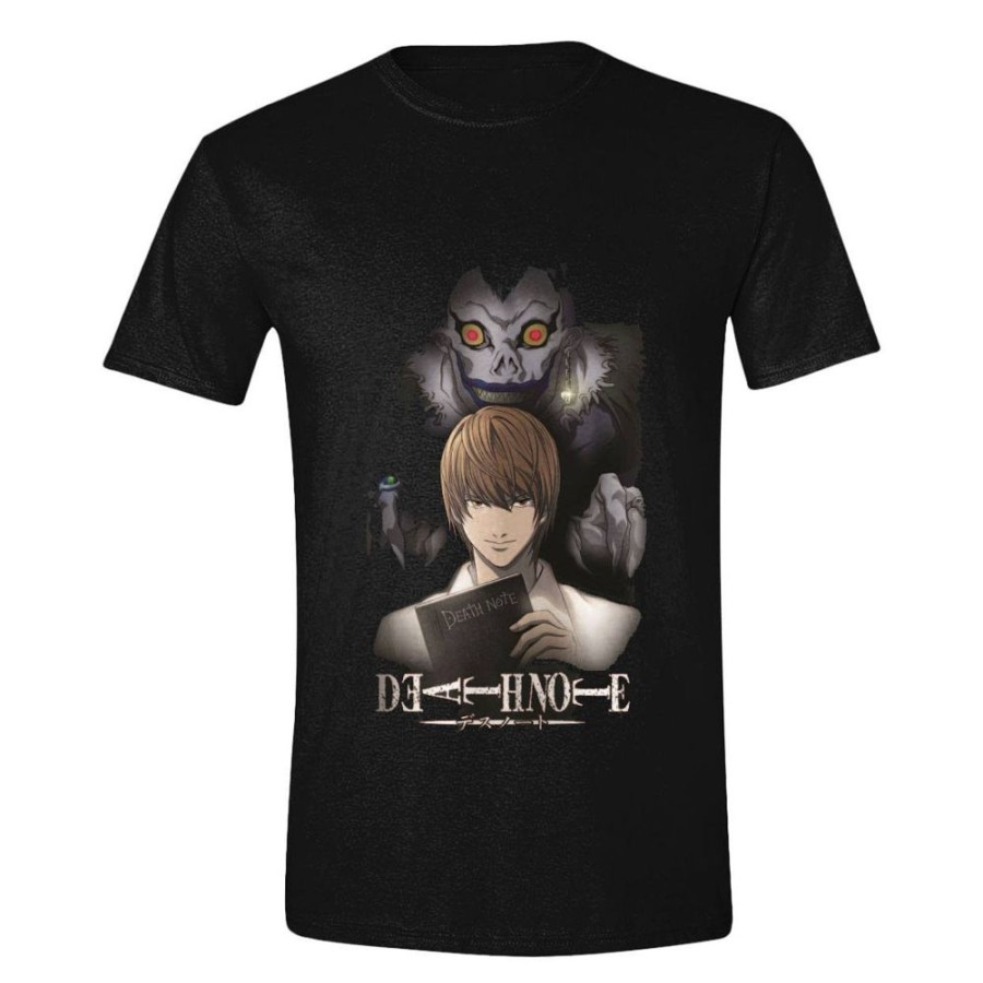 Shop PCM Shirts, Hoodys & Tanks | Death Note - T-Shirt / Ryuk Behind The Death - Unisex Xl: Pcm