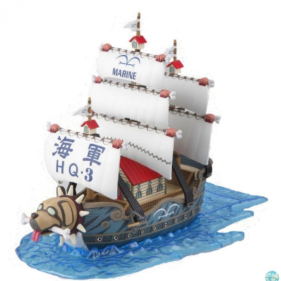 Shop Bandai Models/Kits | One Piece - Garp'S Ship Modell-Kit - Grand Ship Collection: Bandai