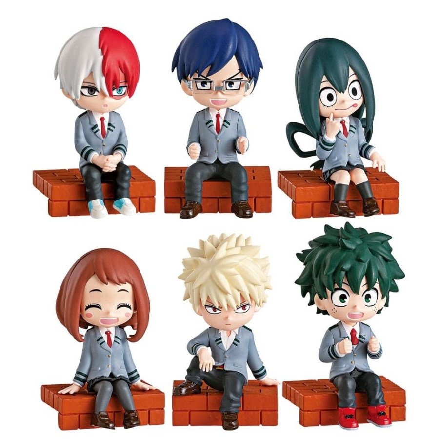 Shop Re-Ment Collectibles | My Hero Academia - 6Er-Pack Minifiguren / Pittori Collection Display: Re-Ment