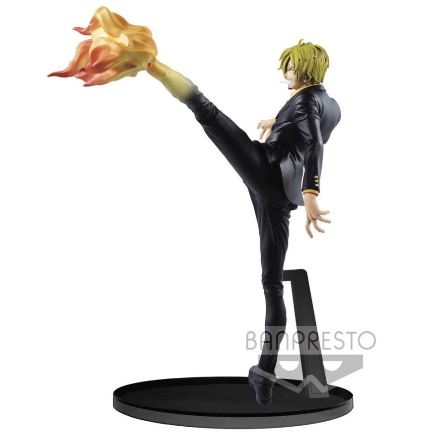 Shop Banpresto One Piece Figure | One Piece - Sanji Figur /Battle Record Posing Series: Banpresto