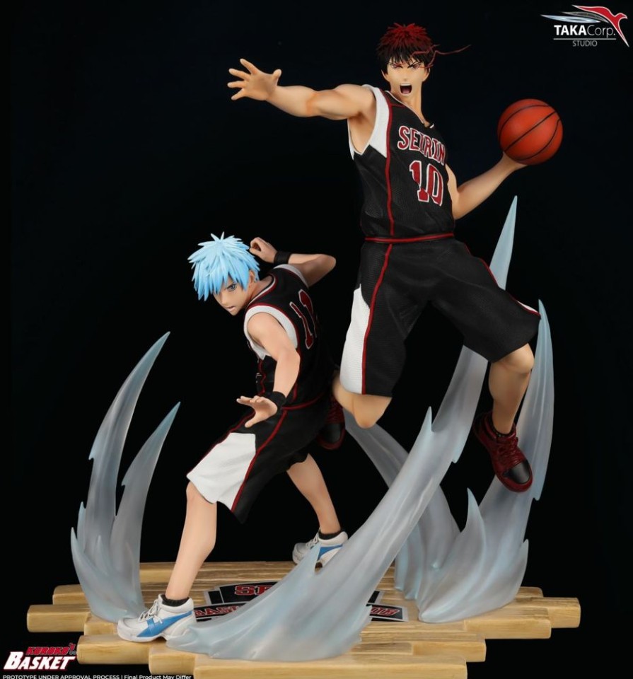 Shop Taka Corp Studio Premium Statues | Kuroko'S Basket - Kuroko & Kagami Statue / Schwarze Trikots: Taka Corp Studio