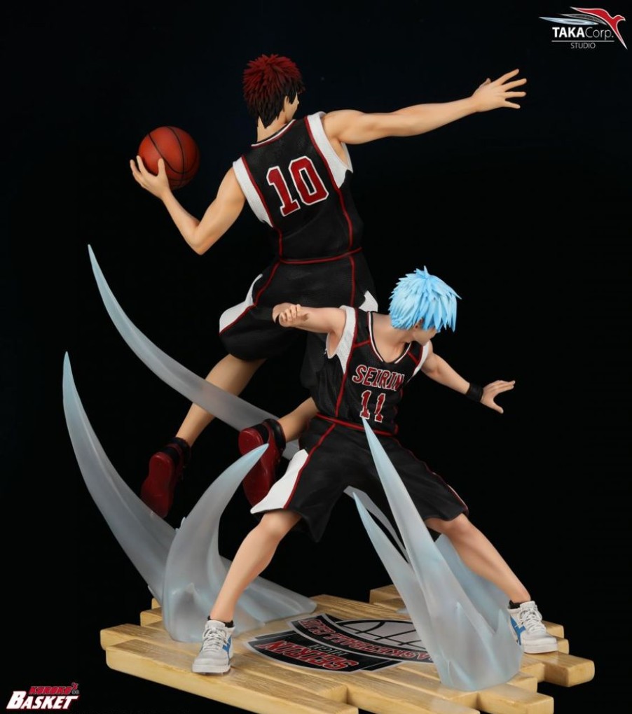 Shop Taka Corp Studio Premium Statues | Kuroko'S Basket - Kuroko & Kagami Statue / Schwarze Trikots: Taka Corp Studio