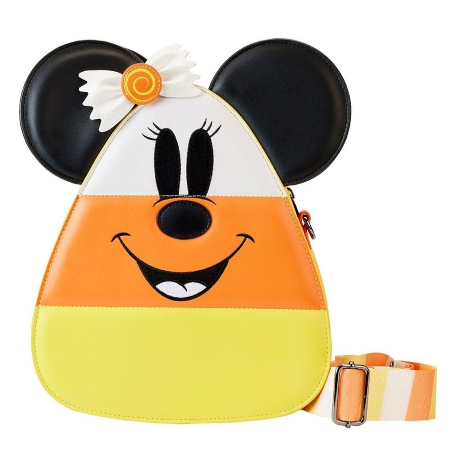 Shop Loungefly Bags | Disney - Umhangetasche Mickey Mouse & Minnie Candy Corn: Loungefly