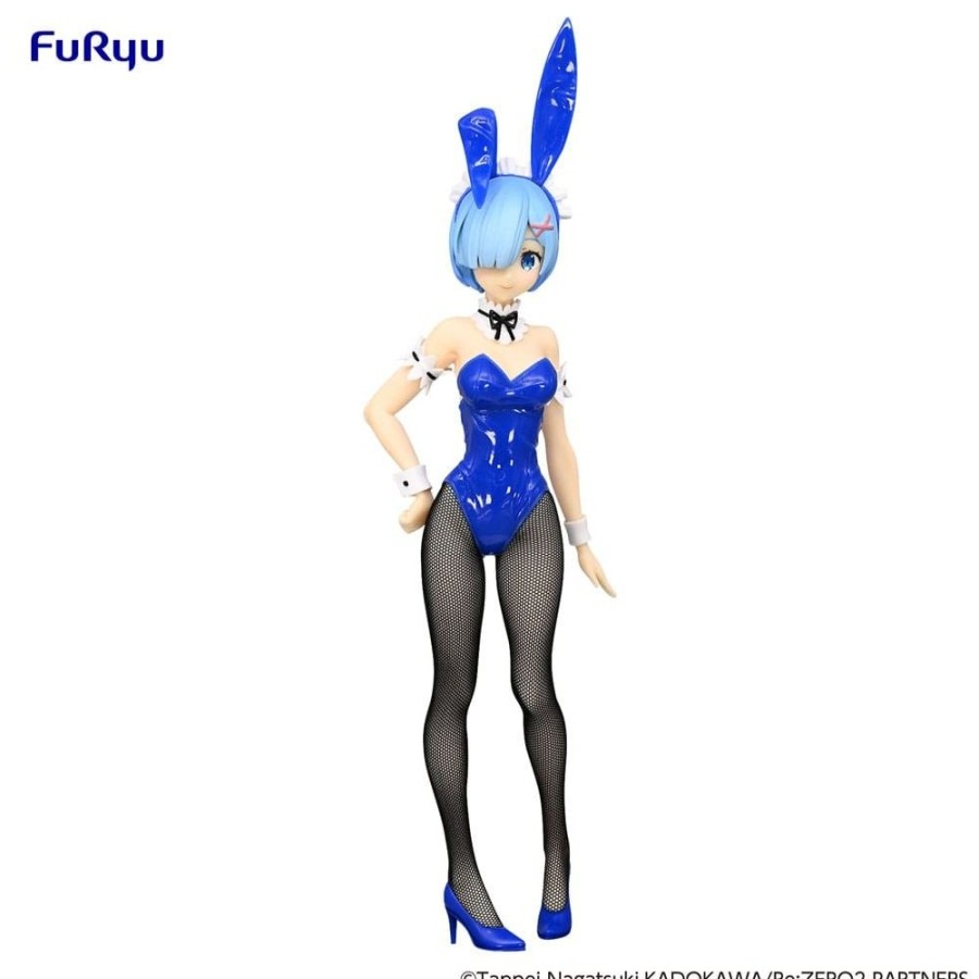 Shop Furyu Hentai Figuren | Re:Zero - Rem Statue / Bicute Bunnies - Blue Color Ver.: Furyu