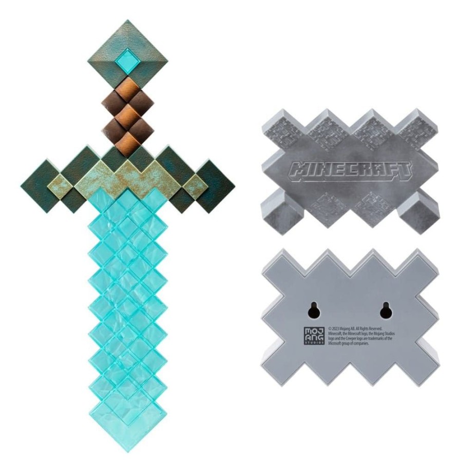 Games & Tv Noble Collection | Minecraft - Replik Diamond Sword Collector: Noble Collection