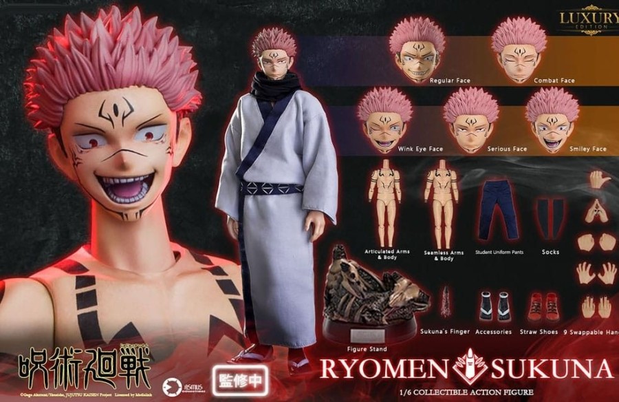 Shop Asmus Collectible Toys Action Figures | Jujutsu Kaisen - Ryomen Sukuna Actionfigur / (Luxury Version) : Asmus Collectible Toys