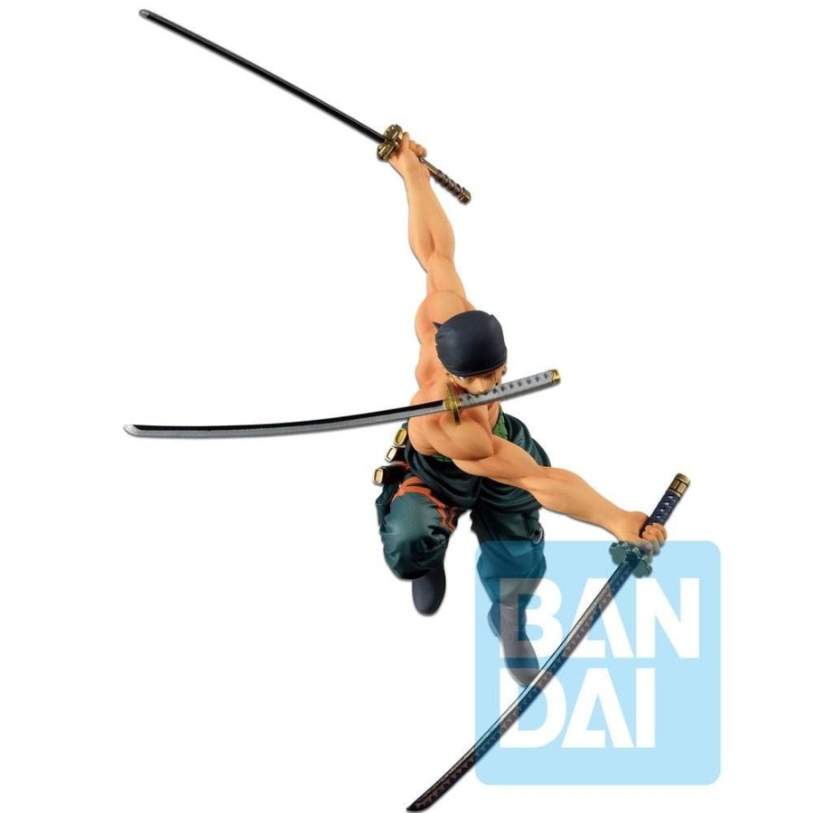 Shop Bandai One Piece Figure | One Piece - Lorenor Zorro Figur / Ichibansho - Banquet Rob: Bandai