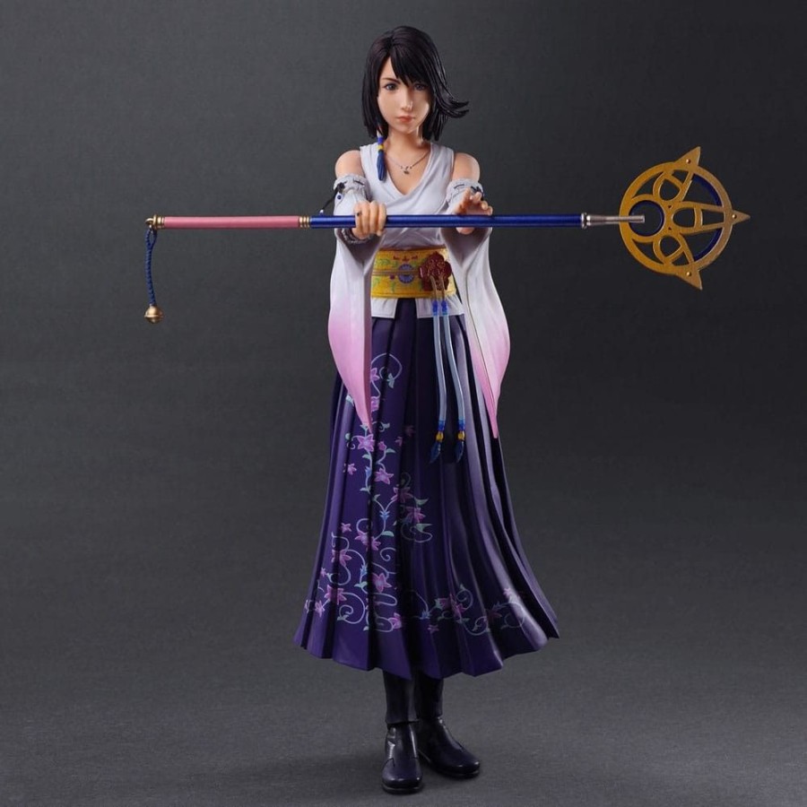 Shop Default Action Figures | Final Fantasy X Play Arts Kai - Yuna Actionfigur: Square-Enix