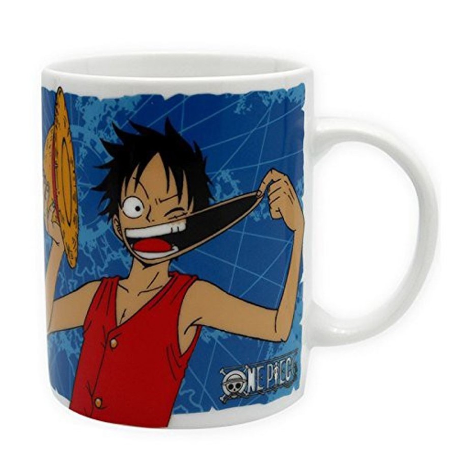 Shop ABYstyle Bags | One Piece - Tasse Ruffy & Jolly Roger - 320Ml: Abystyle