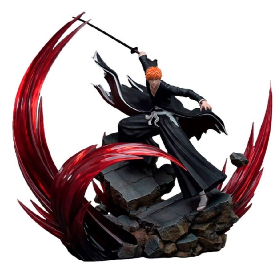 Shop HEX Collectibles Premium Statuen | Bleach - Ichigo Kurosaki Statue / Elite Dynamic: Hex Collectibles