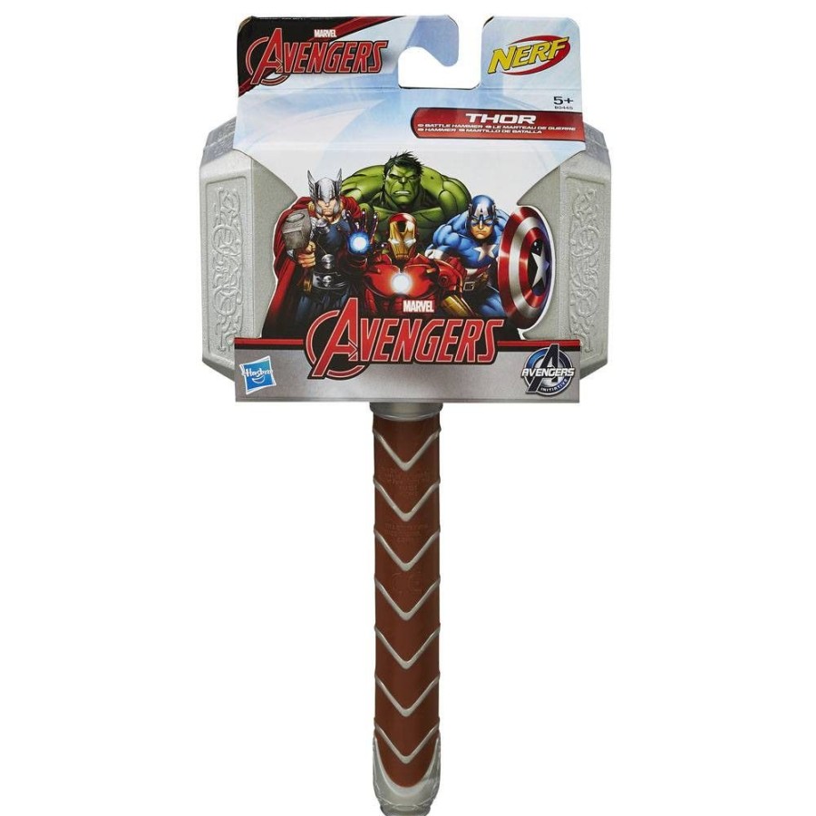 Shop Hasbro Cosplay | Avengers - Thor Hammer - Schaumstoff-Replika: Hasbro