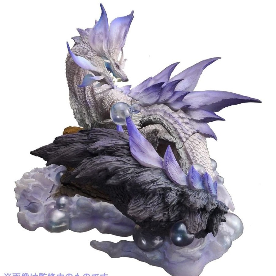 Shop Capcom Statues, Busts & Figures | Monster Hunter - Violet Mizutsune Statue / Cfb Creators Mode: Capcom