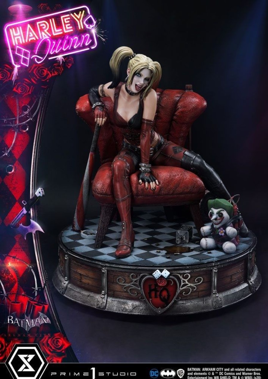 Shop Prime 1 Studio Tsume Figuren & Statuen | Batman Arkham City - Harley Quinn Statue: Prime 1 Studio