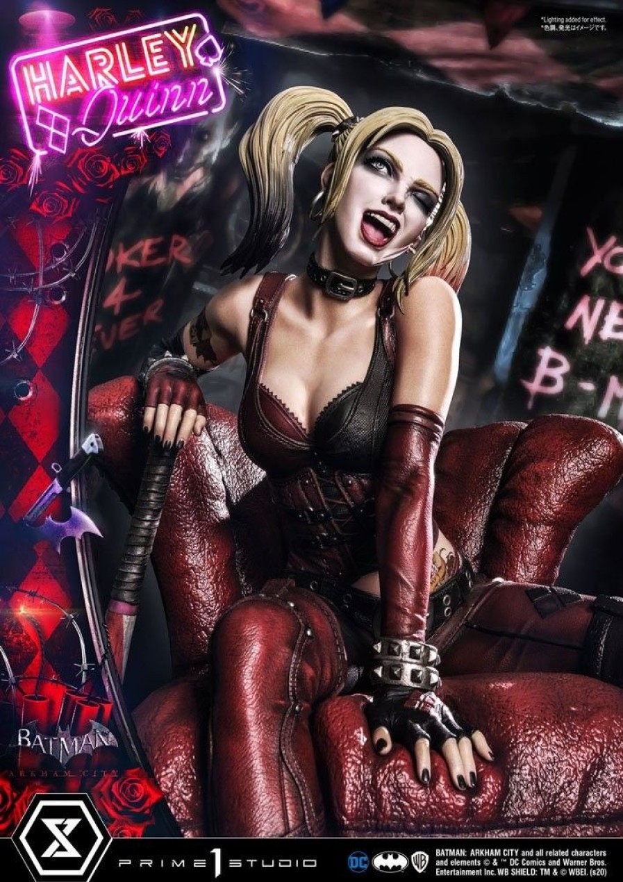 Shop Prime 1 Studio Tsume Figuren & Statuen | Batman Arkham City - Harley Quinn Statue: Prime 1 Studio