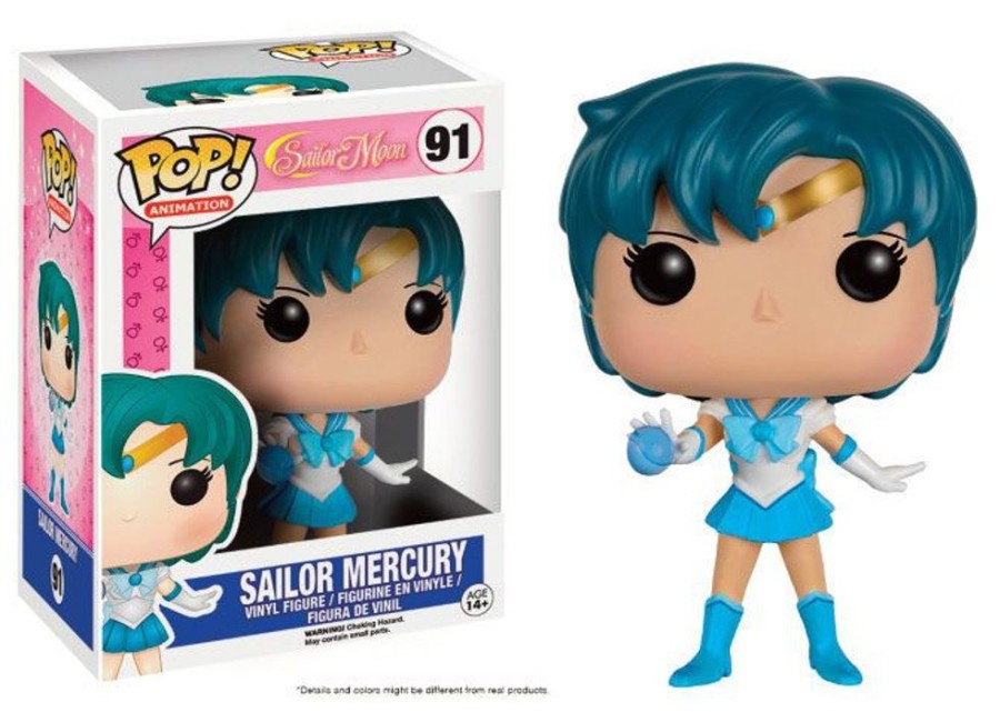 Shop Funko Collectibles | Sailor Moon - Sailor Merkur Figur - Pop: Funko