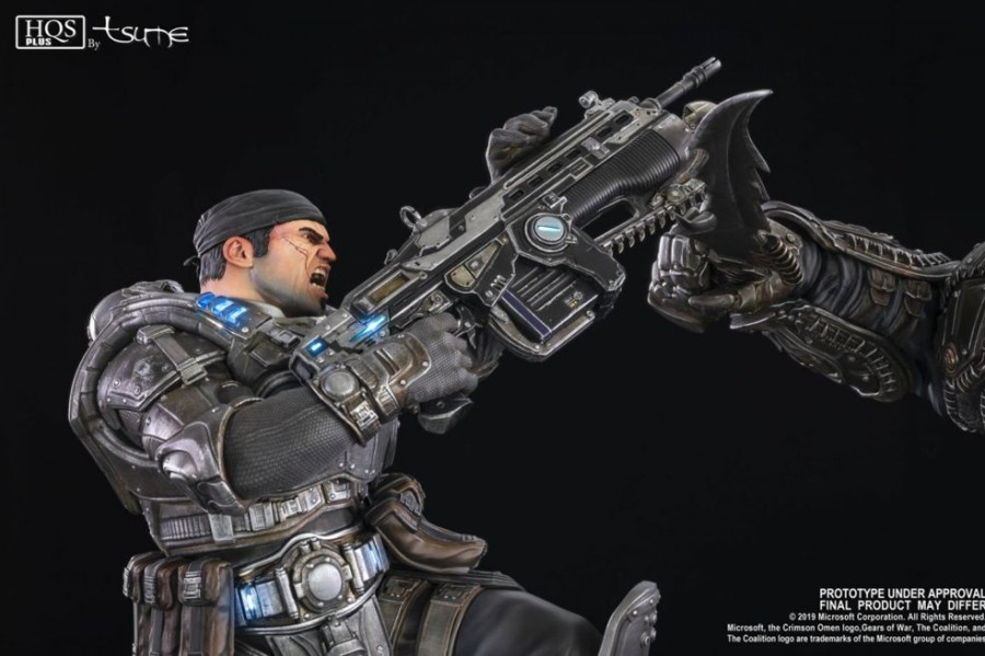 Shop Tsume Tsume Figuren & Statuen | Gears Of War - Marcus Vs General Raam Hqs+: Tsume