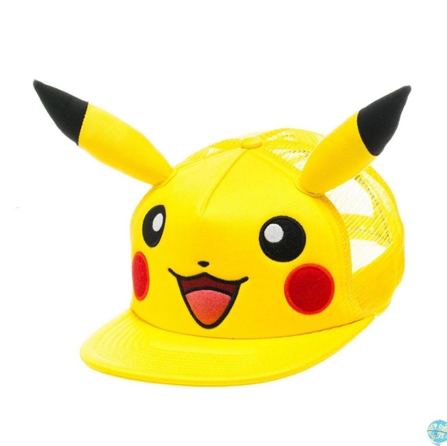 Shop Bioworld Merchandising Caps, Hats & Caps | Pokemon - Pikachu Trucker Cap: Bioworld