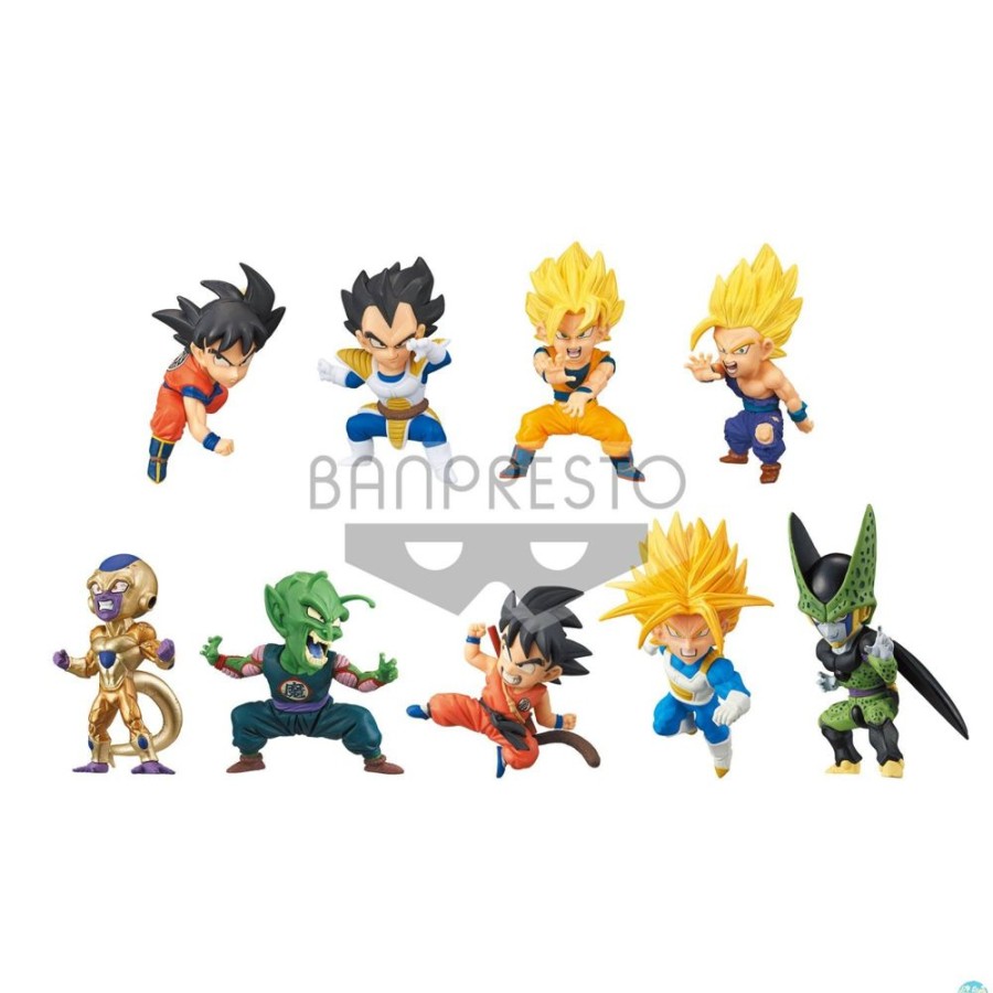 Shop Banpresto Collectibles | Dragonball Z- Minifiguren 9Er-Set / Wcf: Banpresto