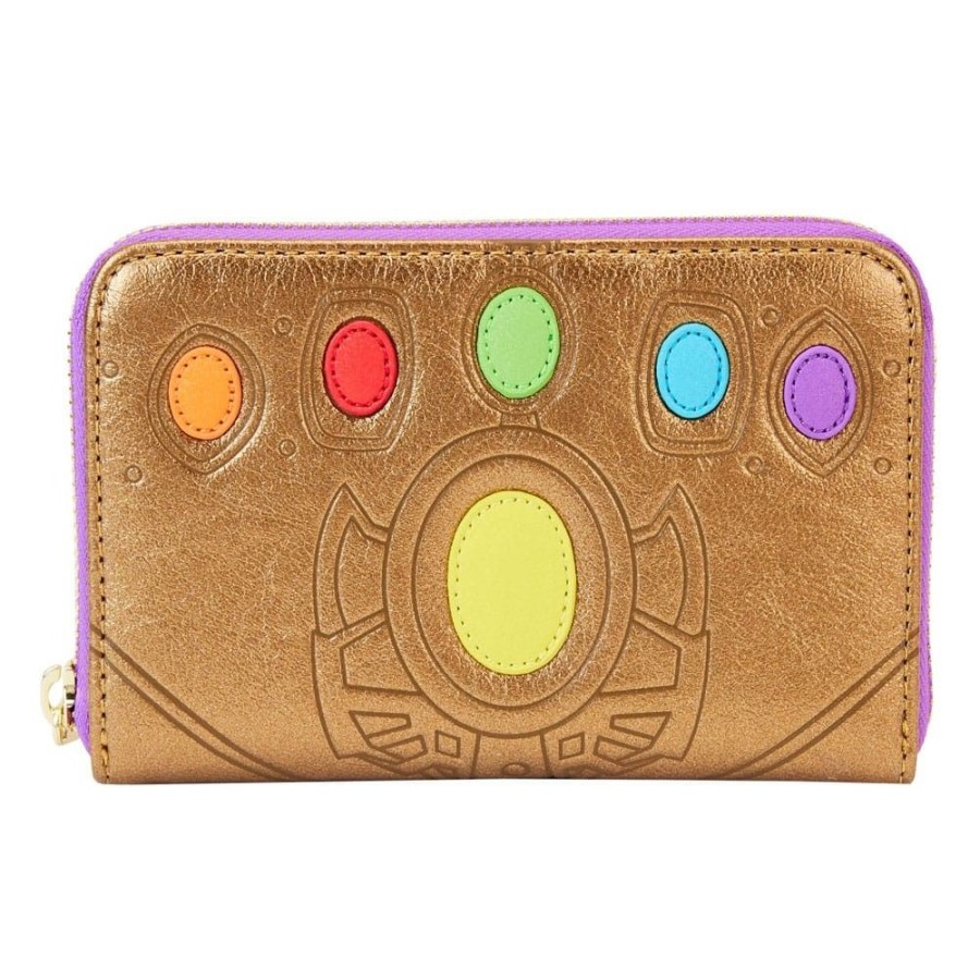 Shop Loungefly Bags | Marvel - Geldbeutel Shine Thanos Gauntlet: Loungefly