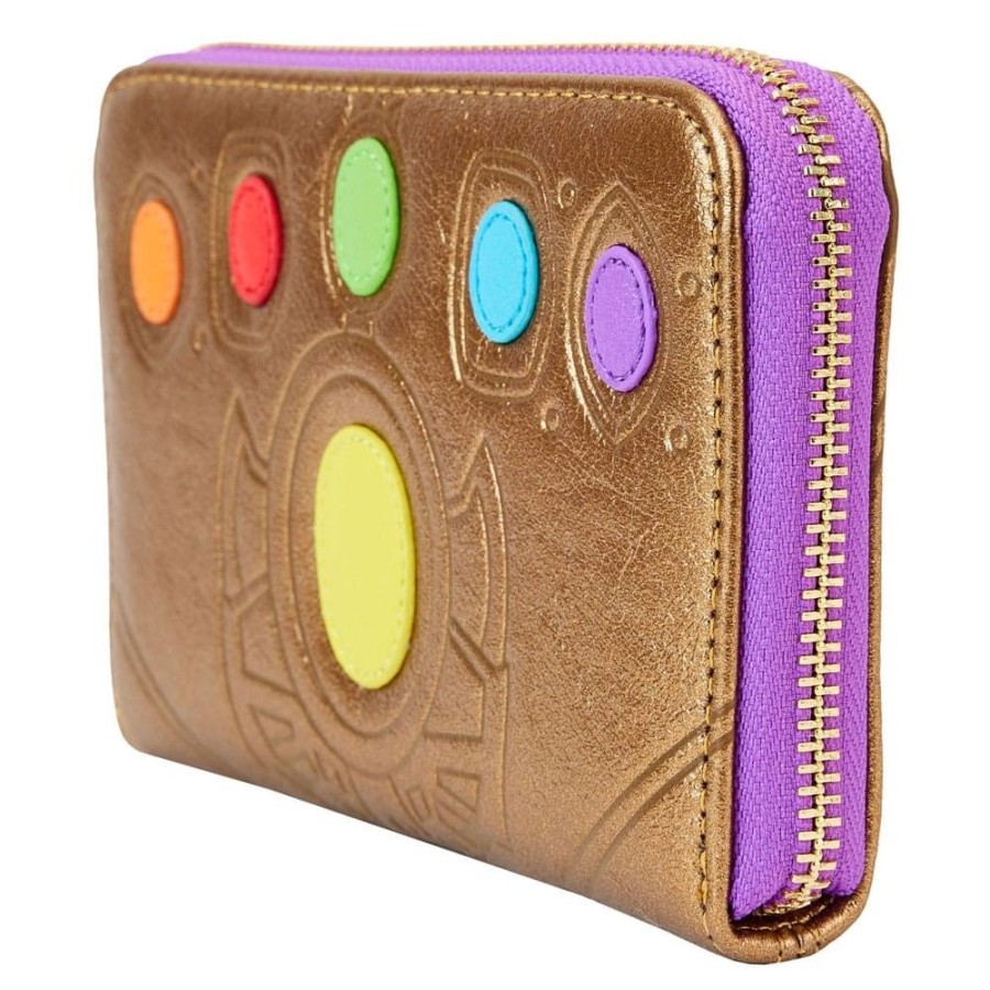 Shop Loungefly Bags | Marvel - Geldbeutel Shine Thanos Gauntlet: Loungefly