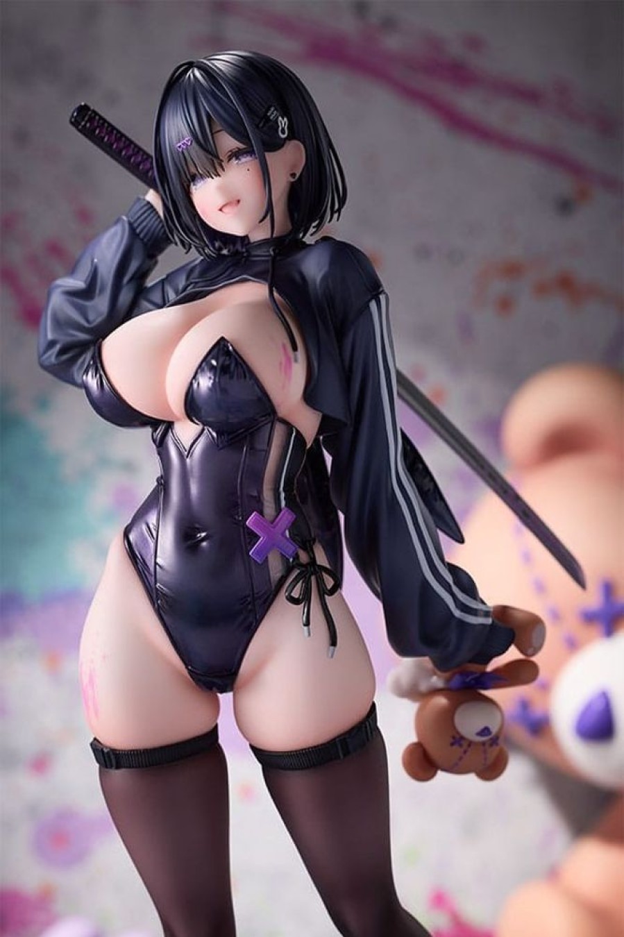 Shop Hotvenus Hentai Figuren | Original Character - Teddy Bear Hunter Tapestry Statue: Hotvenus