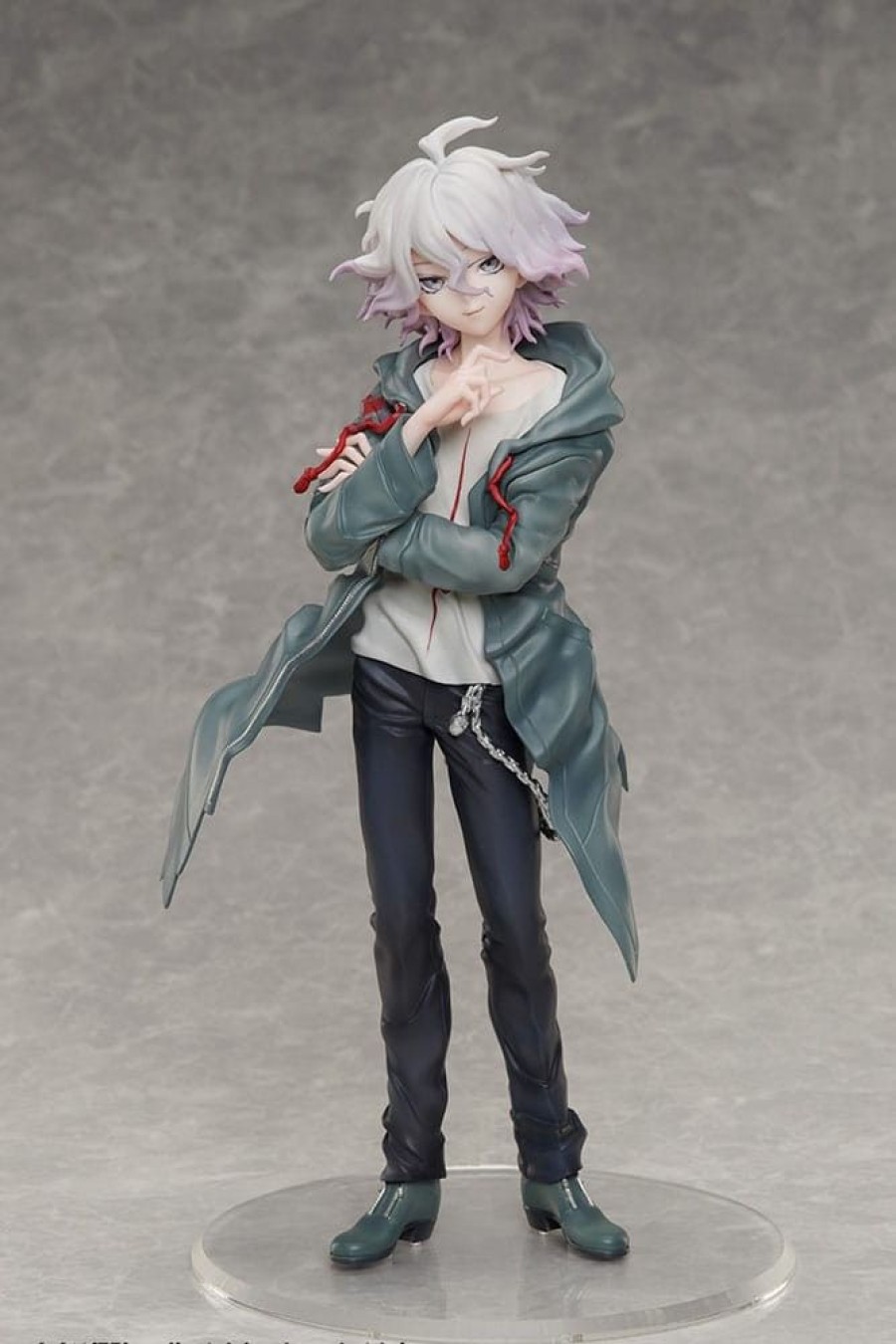 Shop Default Action Figures | Danganronpa 2 Goodbye Despair X Kei Mochizuki - Nagito Komaeda Statue: Algernon Product