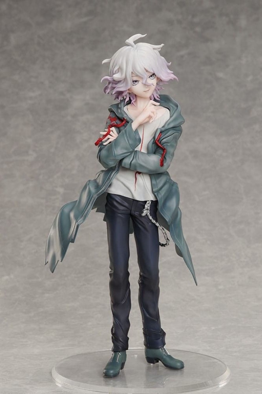 Shop Default Action Figures | Danganronpa 2 Goodbye Despair X Kei Mochizuki - Nagito Komaeda Statue: Algernon Product