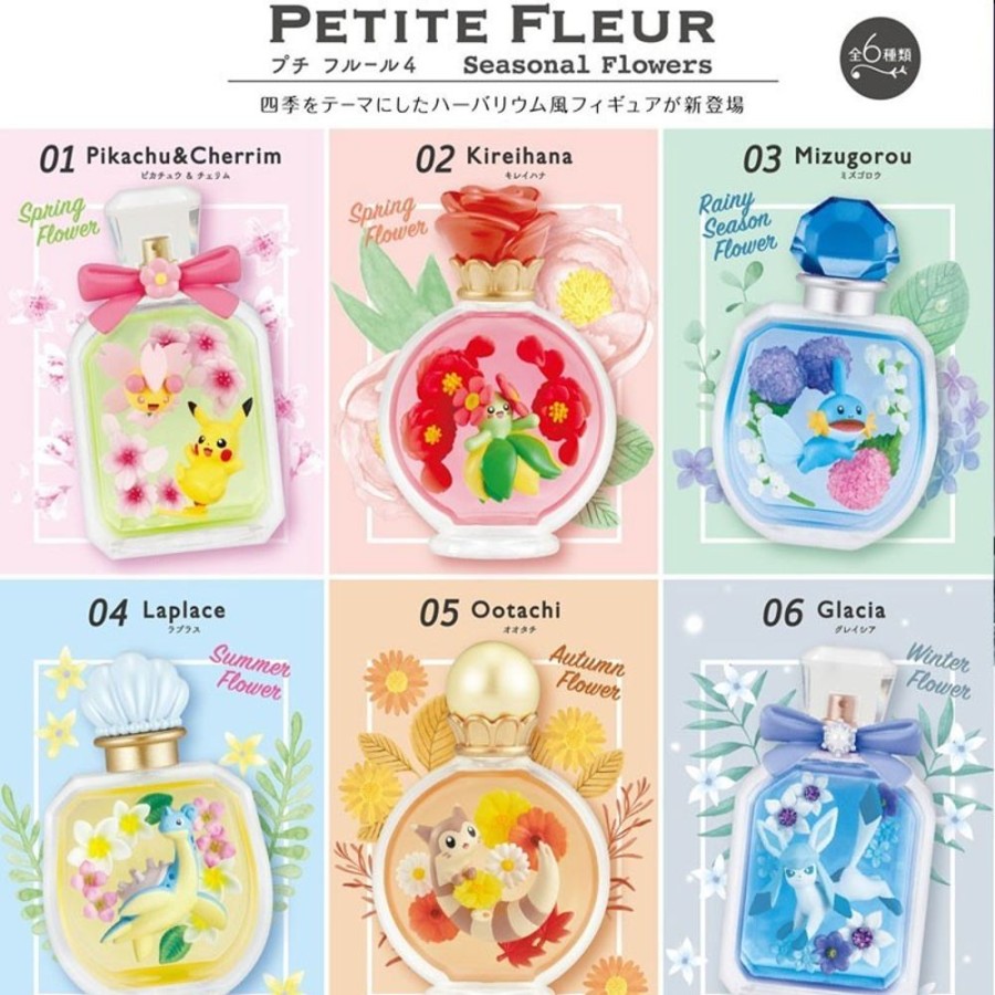 Shop Re-Ment Decoration | Pokemon - 1X Petit Fleur Figur / Blindbox - Seasonal Flowers Edition: Re-Ment