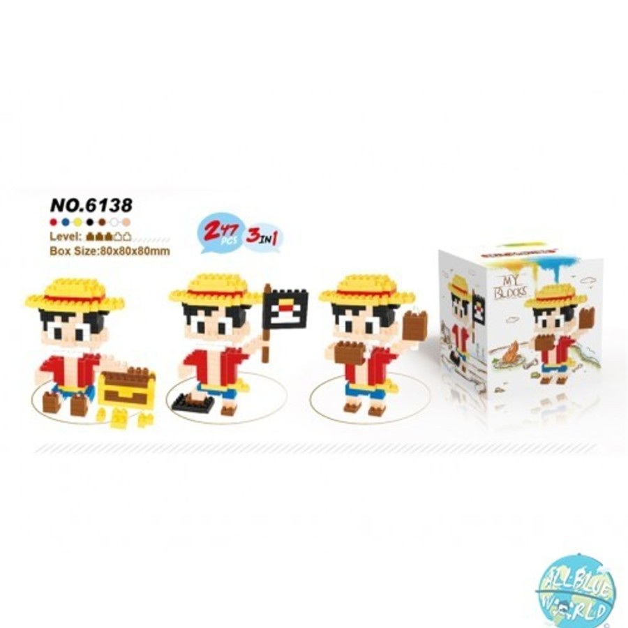 Shop Default Collectibles | One Piece - Ruffy - My Blocks No.6138: Lele Brother