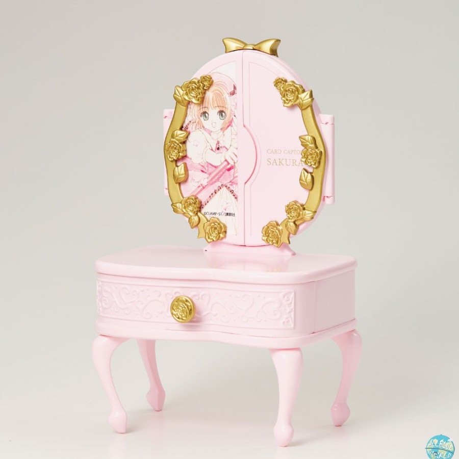 Shop Union Creative Decoration | Card Captor Sakura - Mini Schminktisch - Piccolo Dresser / Pink: Union Creative