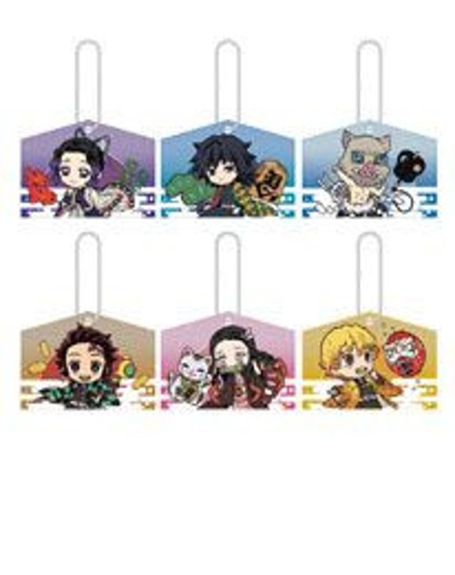 Shop MegaHouse Keychain | Demon Slayer - Yaiba Kirakira Mascot Anhanger / Ema Version 6Er Sortiment: Megahouse