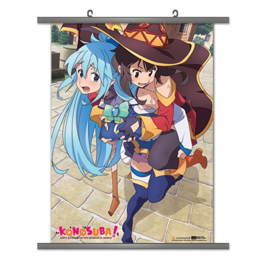 Shop CWD Postcards / Posters / Wallscrolls | Kono Subarashii Sekai Ni Shukufuku O! - Wallscroll / Motiv Megumin & Aqua: Cwd