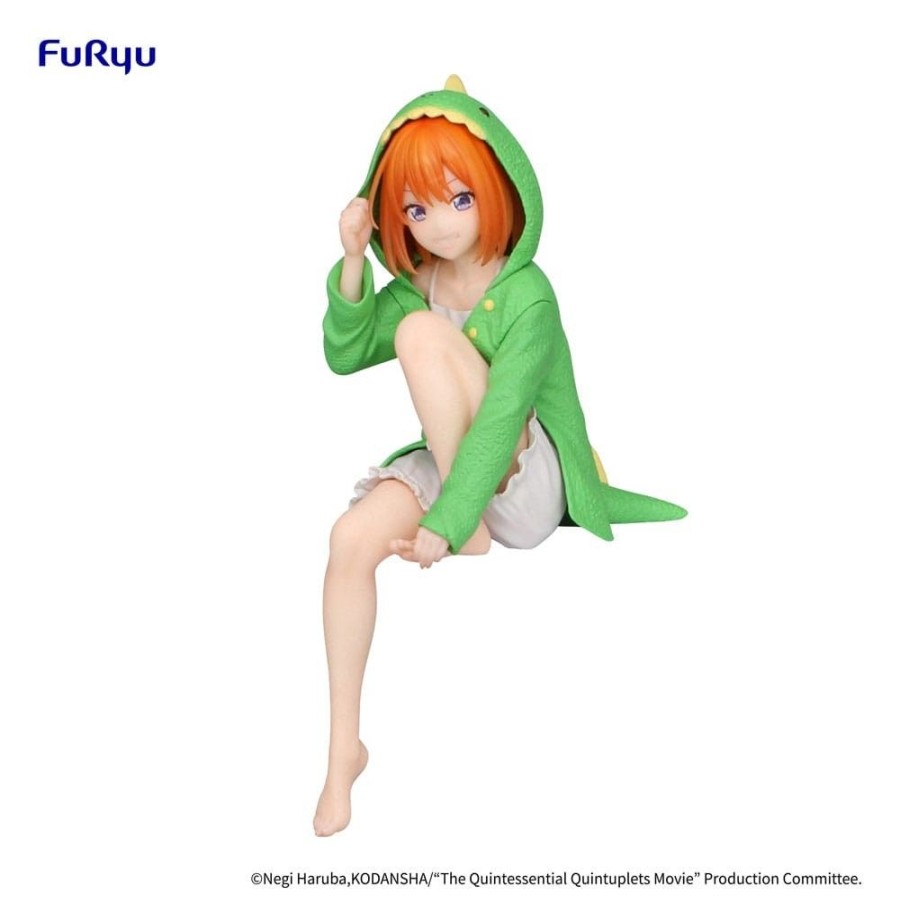 Shop Furyu Anime Prize Figures | The Quintessential Quintuplets - Nakano Yotsuba Statue / Noodle Stopper - Loungewear Ver.: Furyu