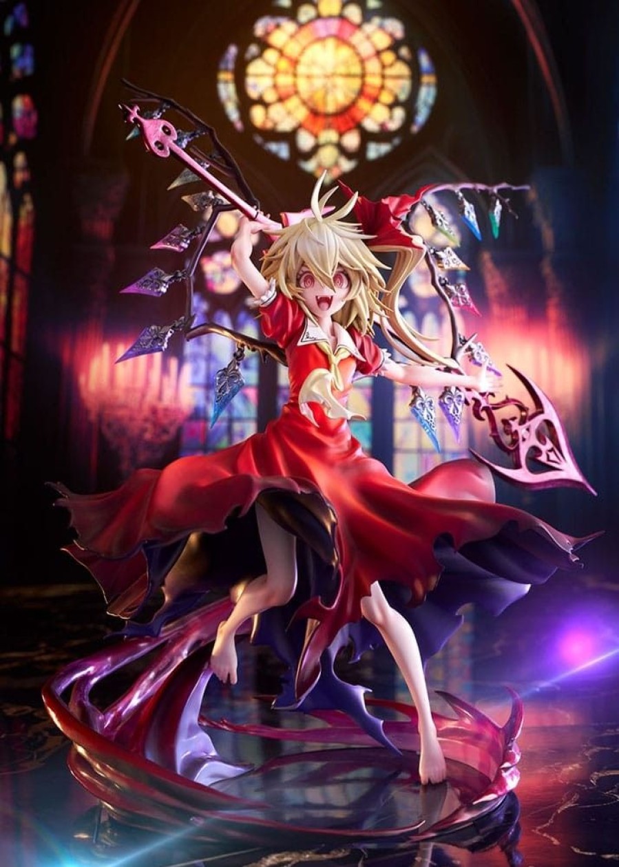 Shop Ques Q Anime Prize Figures | Touhou Project - Flandre Scarlet Statue / Koumajou Densetsu Ver.: Ques Q