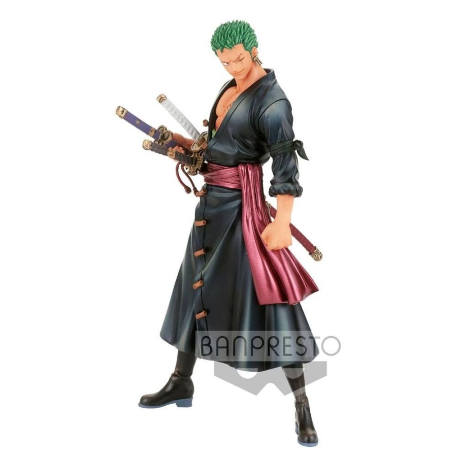 Shop Banpresto One Piece Figure | One Piece - Roronoa Zoro Figur / Dxf The Grandline - Wanokuni Vol. 1: Banpresto