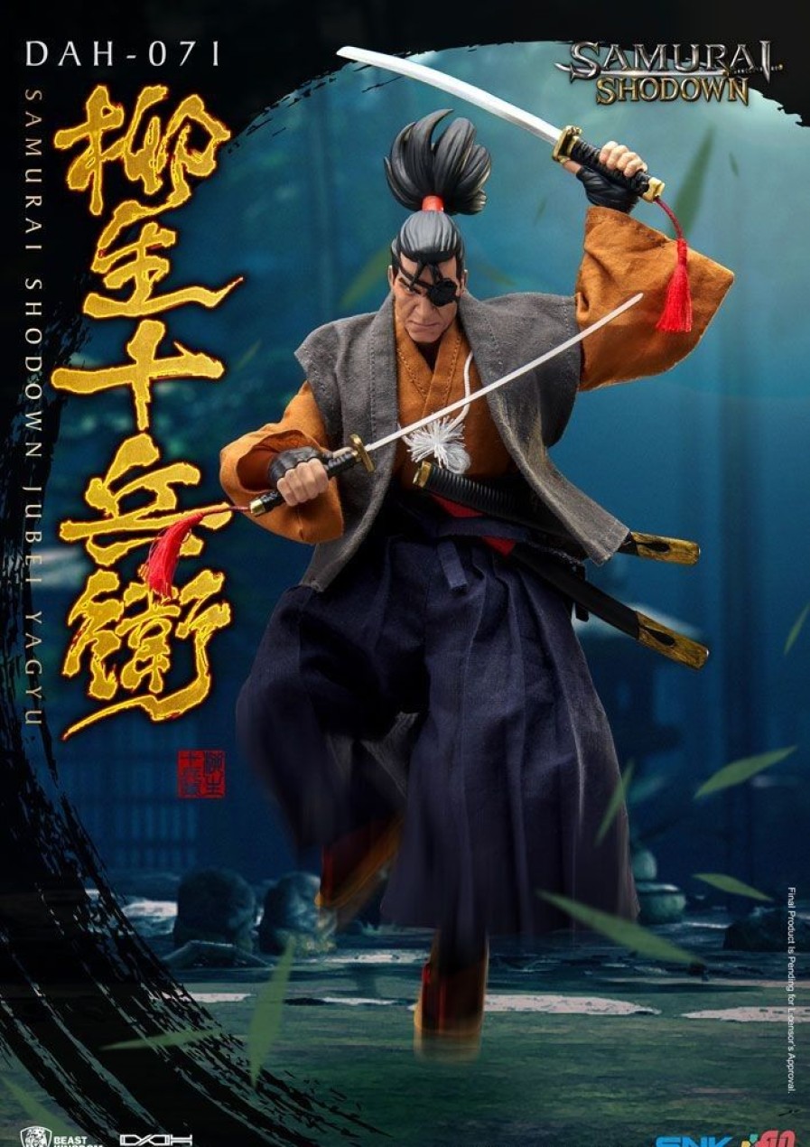 Shop Beast Kingdom Toys Premium Statues | Samurai Shodown - Jubei Yagyu Actionfigur / Dynamic Action Heroes: Beast Kingdom Toys